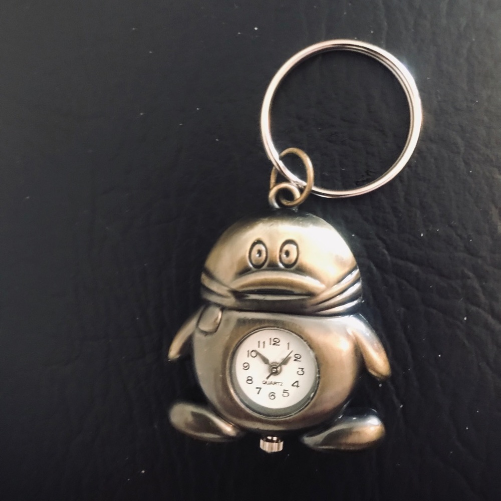 ⚡️ Penguin Watch Keychain/Bag Charm NEW Cute!